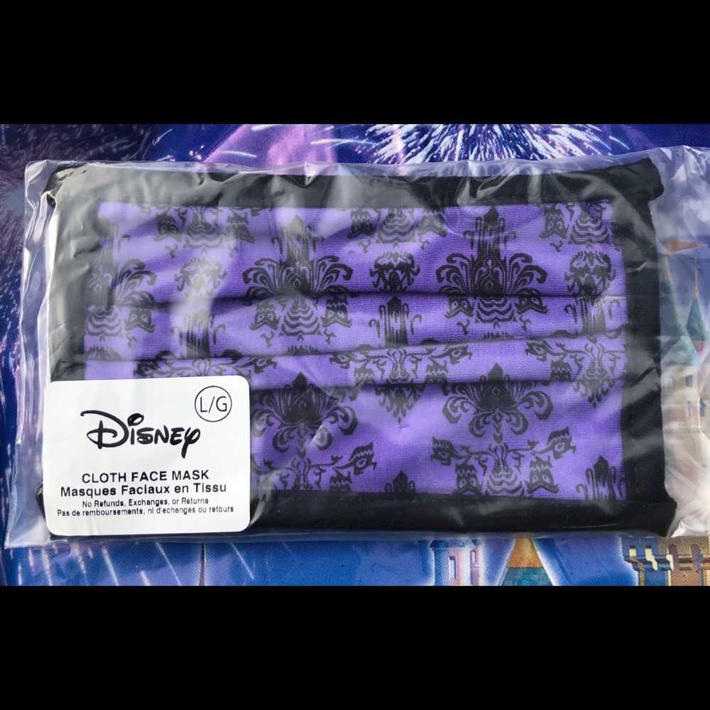 Haunted Mansion Disney face mask